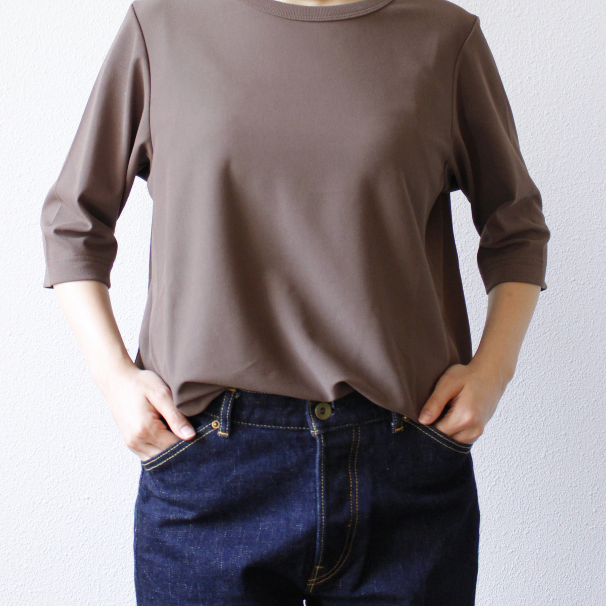 lelill レリル THEハイテクBASIC T (6分袖)