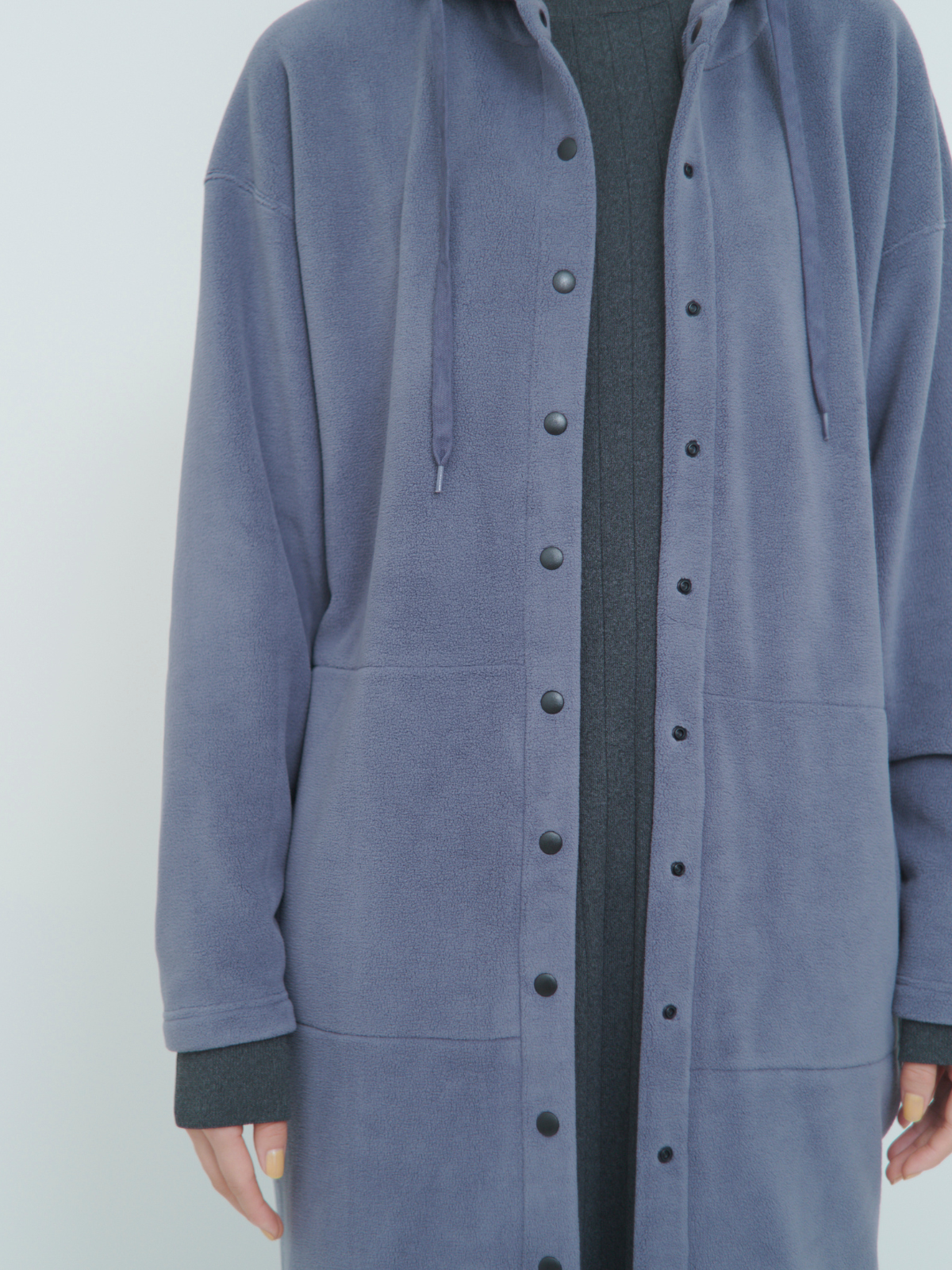 lelill レリル　COZY FLEECE HOODIE COAT