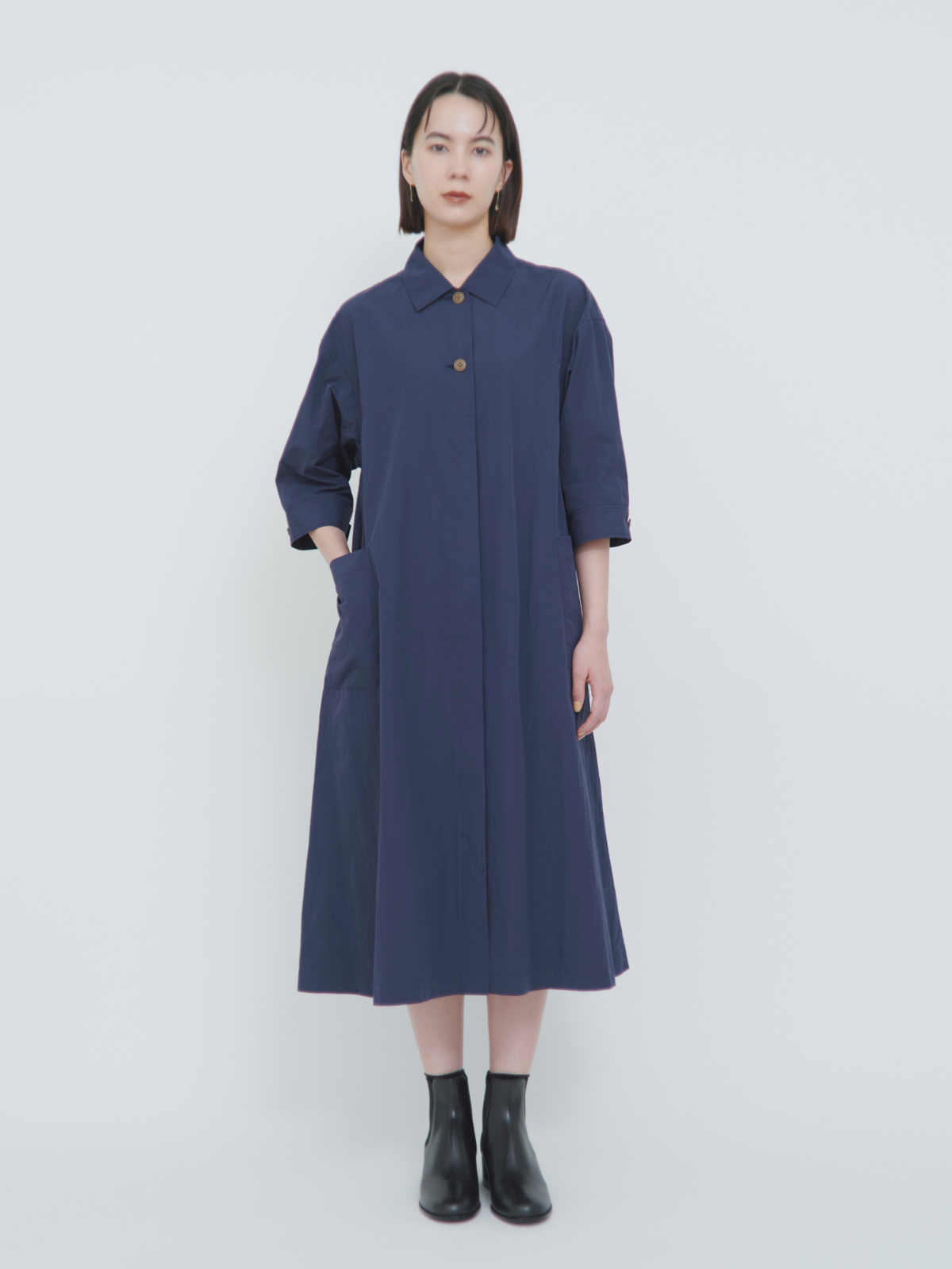lelill レリル　バルマカーンコートワンピース