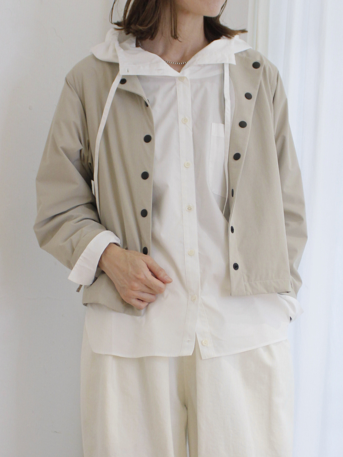 "NEW ARRIVAL" lelill レリル　ピマソロTHE HOODIE SHIRTS