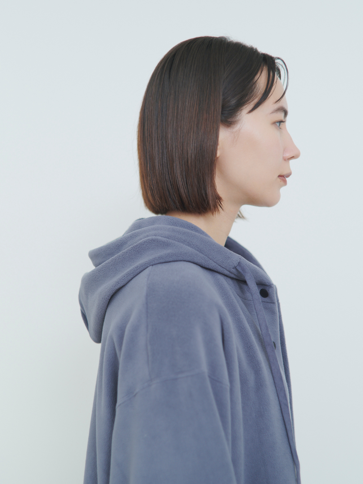 lelill レリル　COZY FLEECE HOODIE COAT