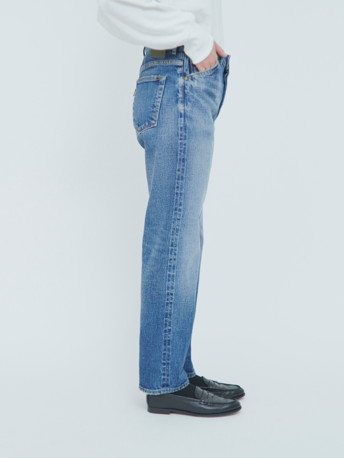 lelill レリル　【日本製】THE DENIM STRAIGHT VINTAGE