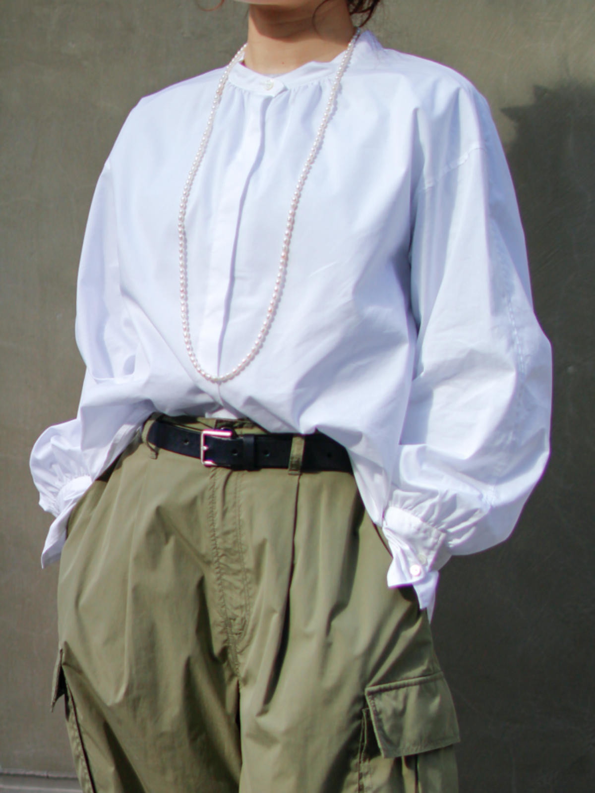 【予約商品・ノベルティ対象】ピマソロ スプリットブラウス