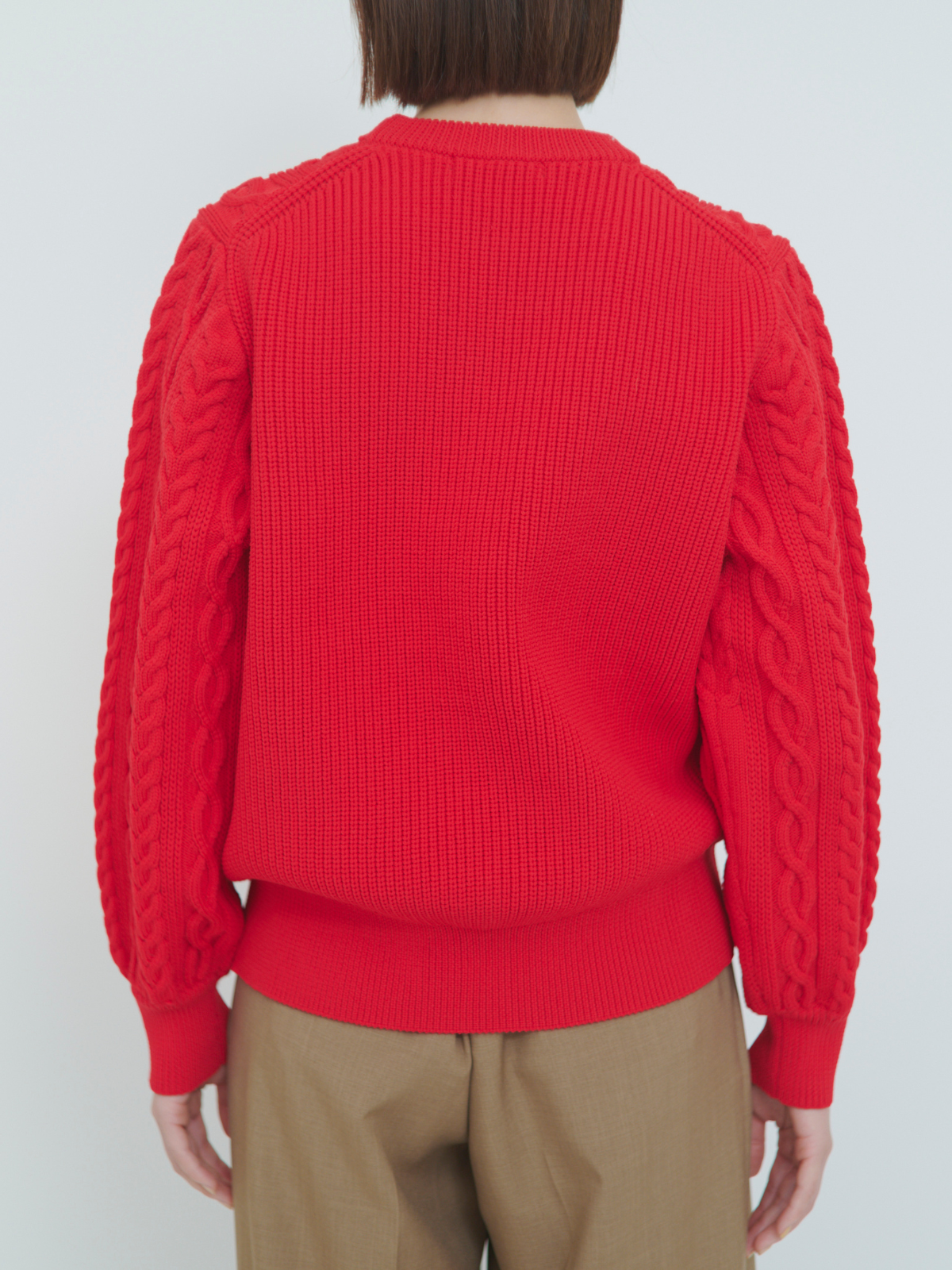 lelill レリル　ハイテク　アランニット