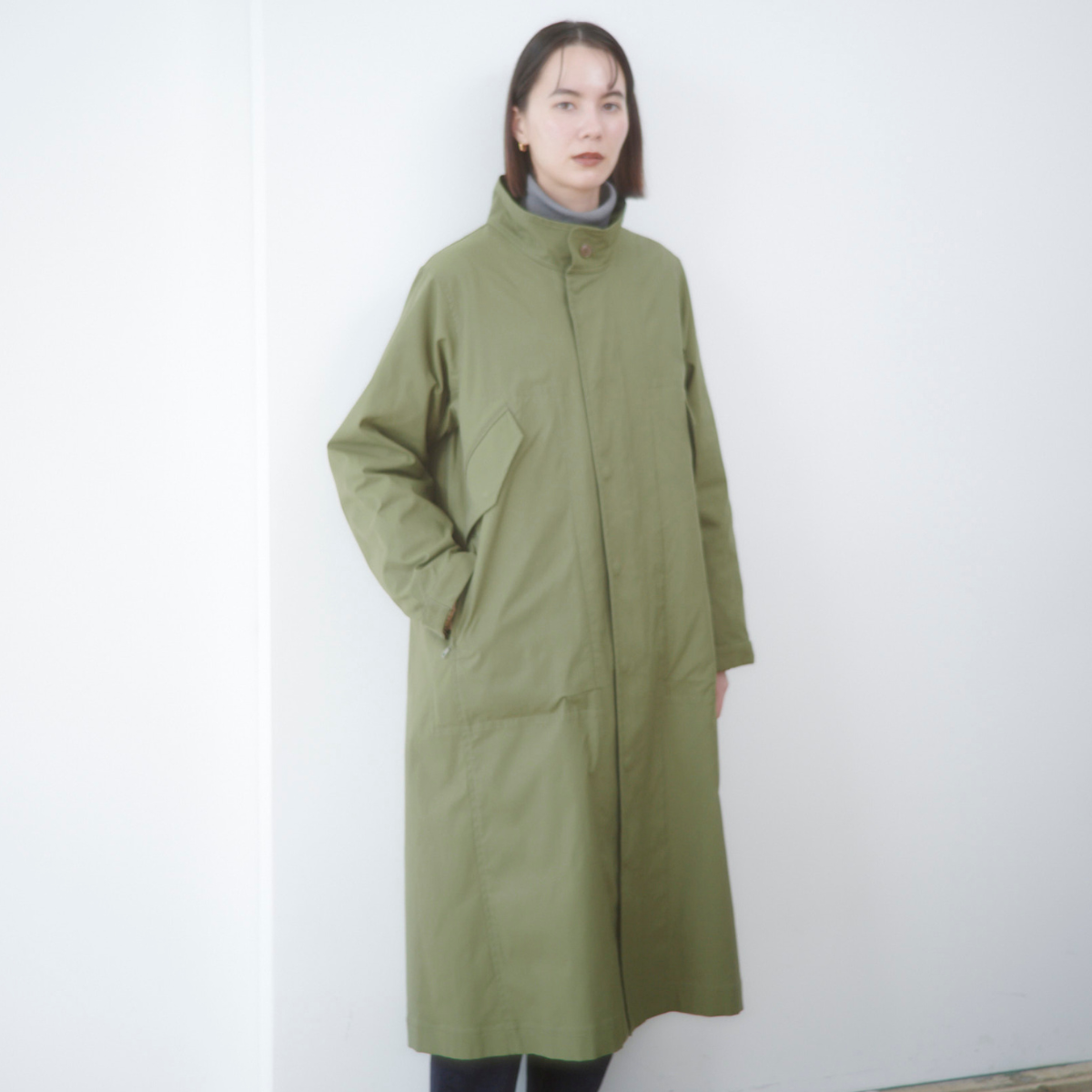 【新品未使用】4WAYバックタックモッズコート lelill レリル 4WAY バックタックモッズコート