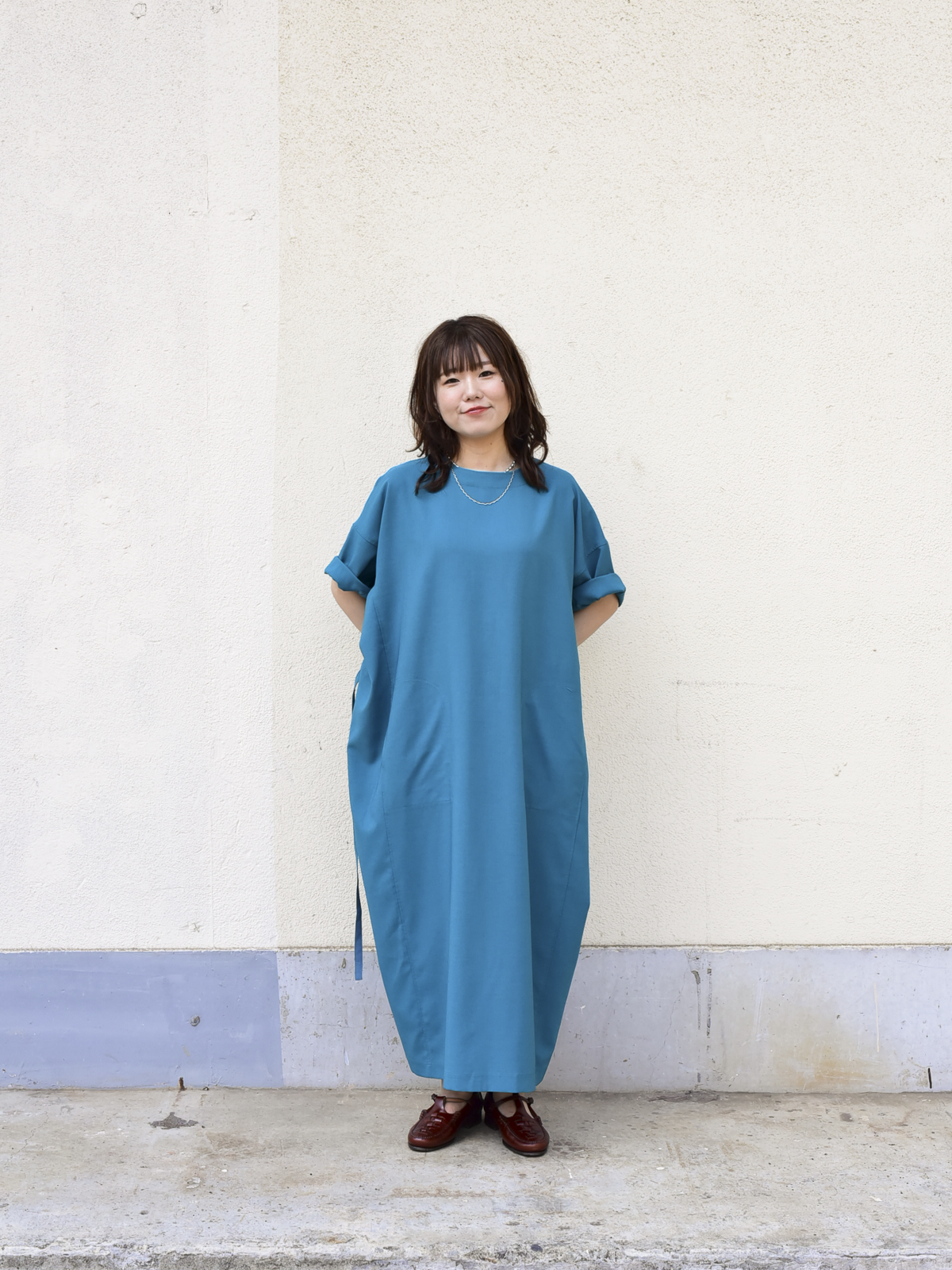 lelill レリル ハイテク コクーンワンピース