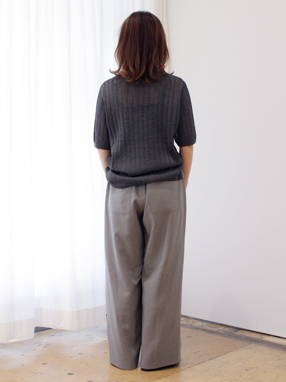 lelill レリル　ハイテクイージーワイドストレート