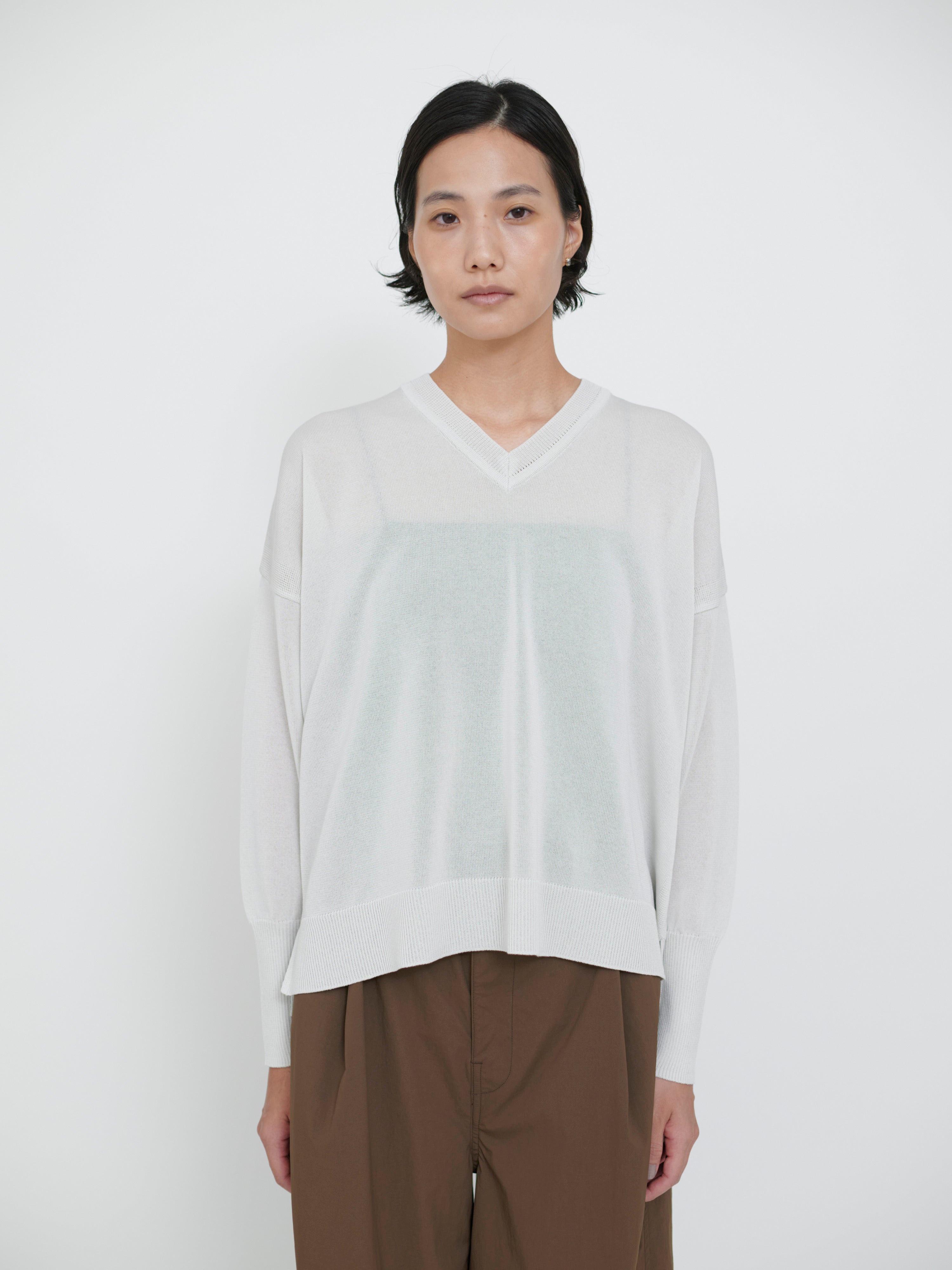 lelill レリル　ワイドV プルオーバー