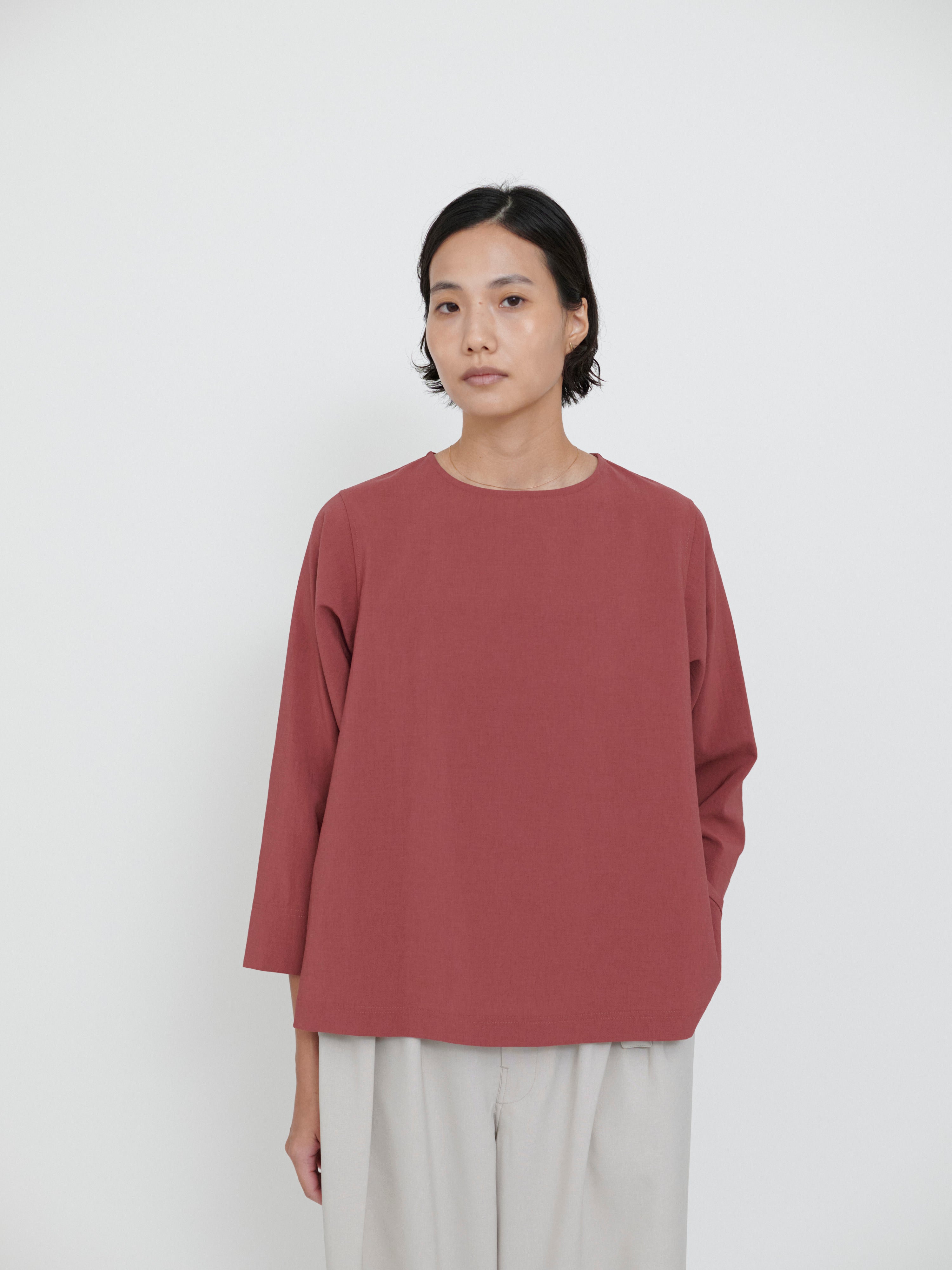 lelill レリル　ハイテクシアーBASIC BLOUSE