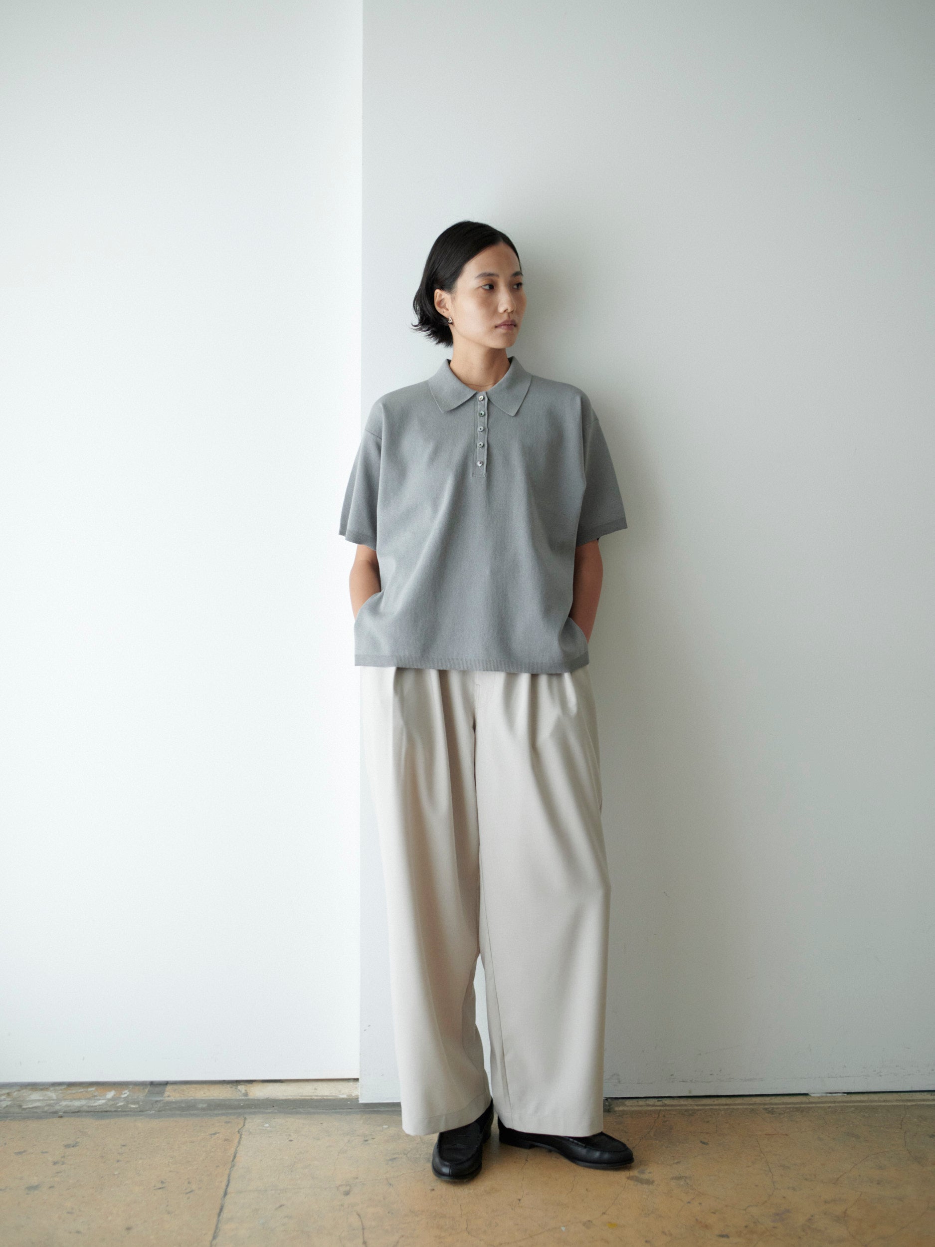 lelill レリル　THE HIGHTECH KNIT POLO