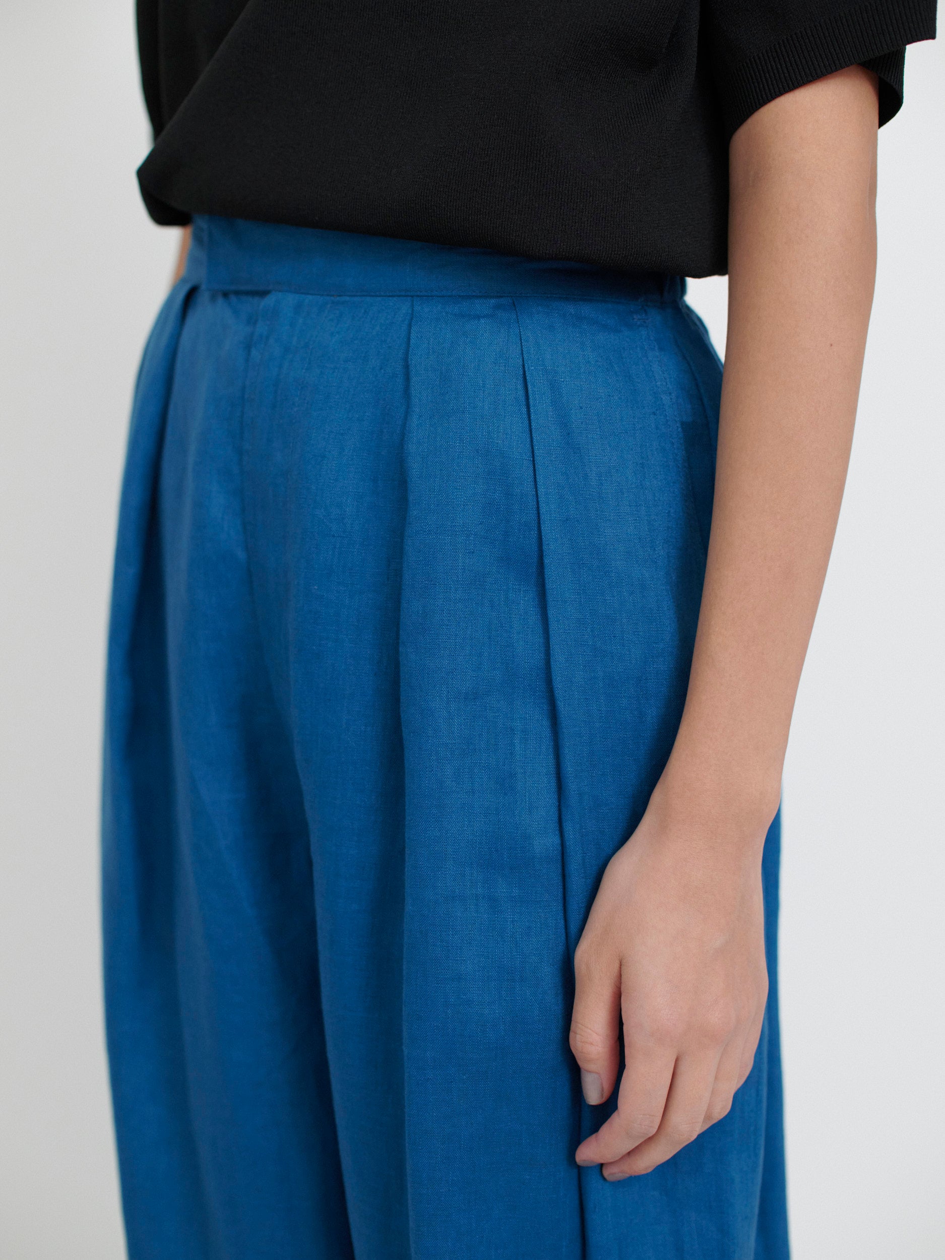 lelill レリル リネンスーパーワイドPANTS