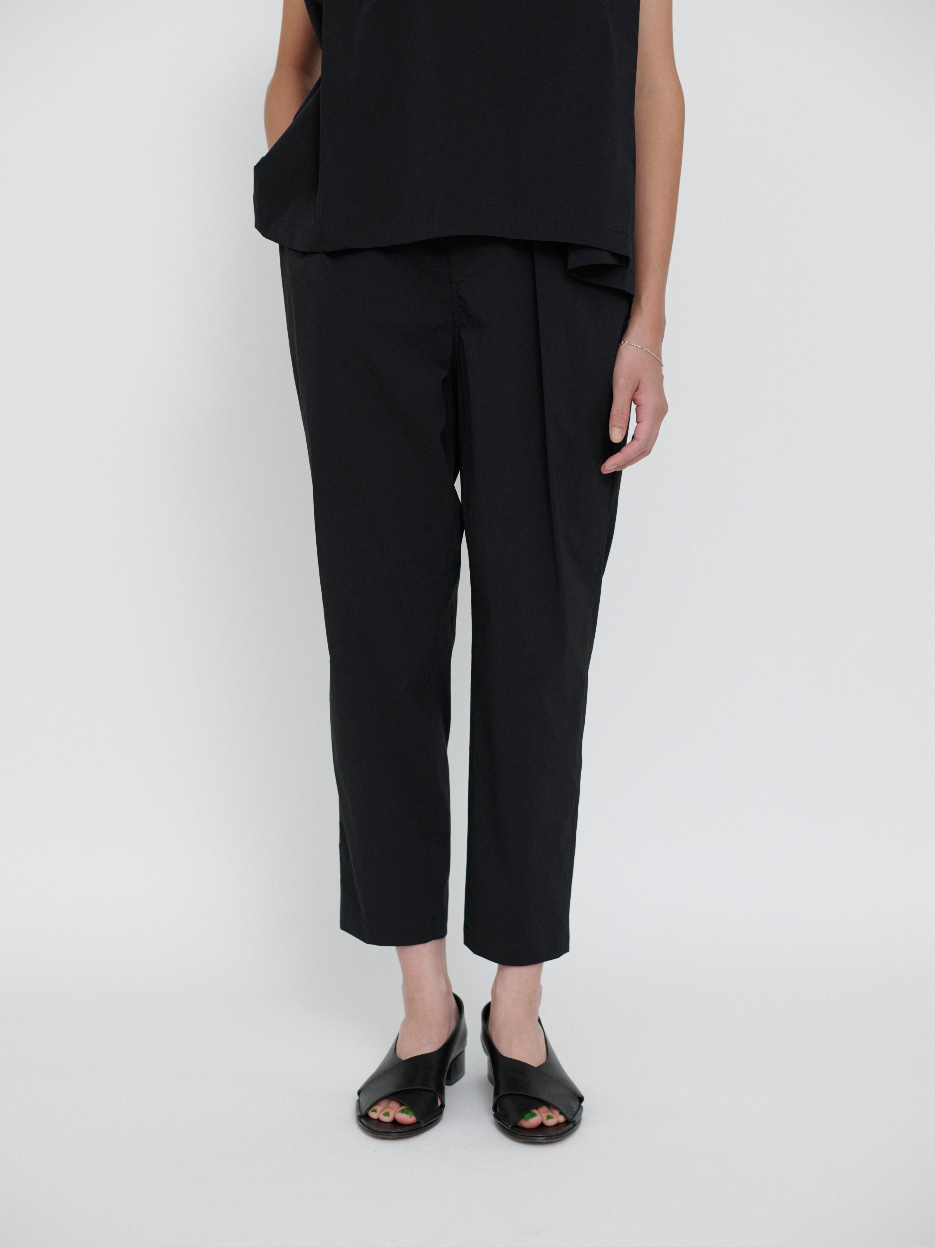 lelill レリル ナイロンタッサーテーパードPANTS