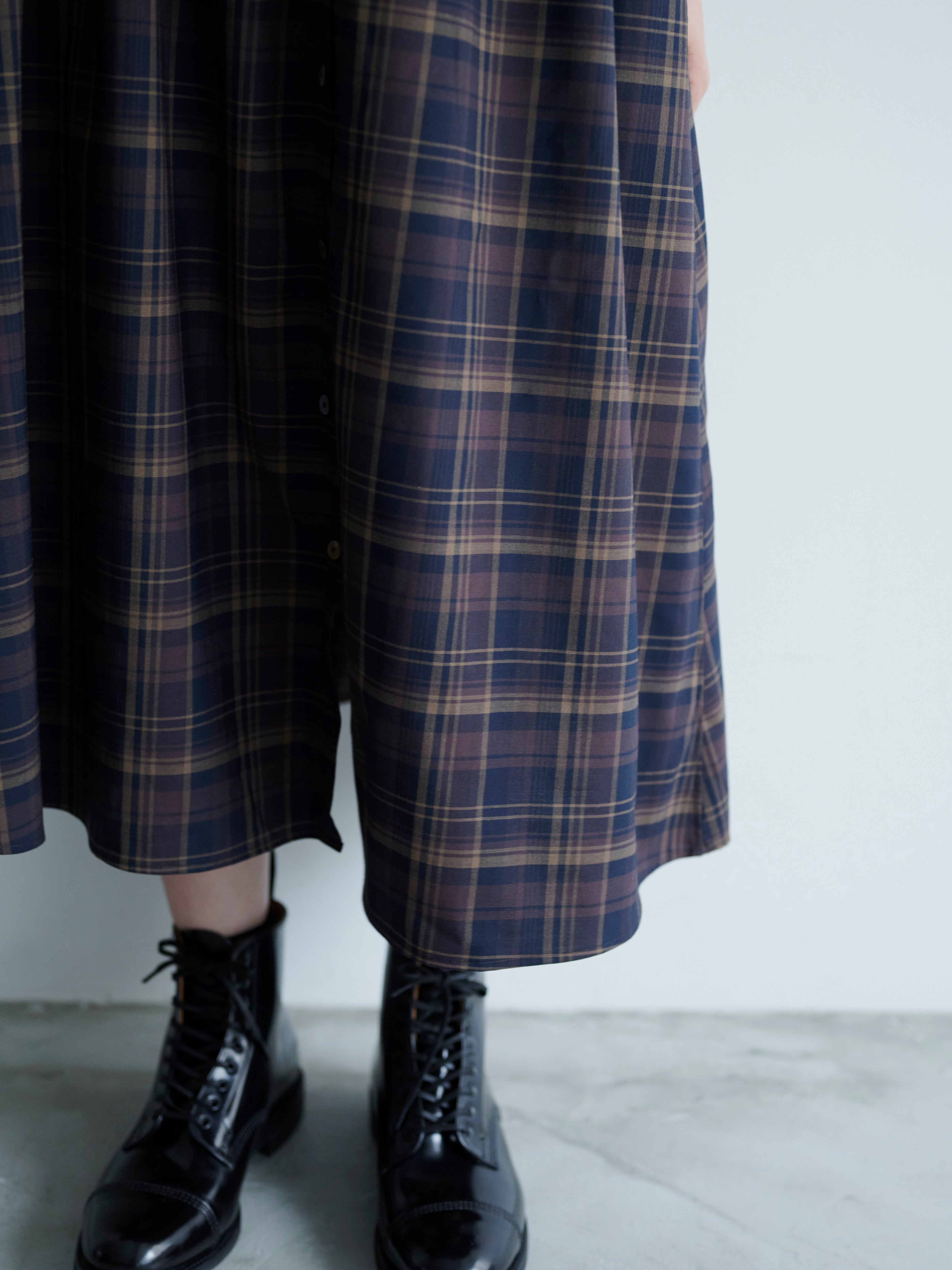 lelill レリル バックタックワンピース