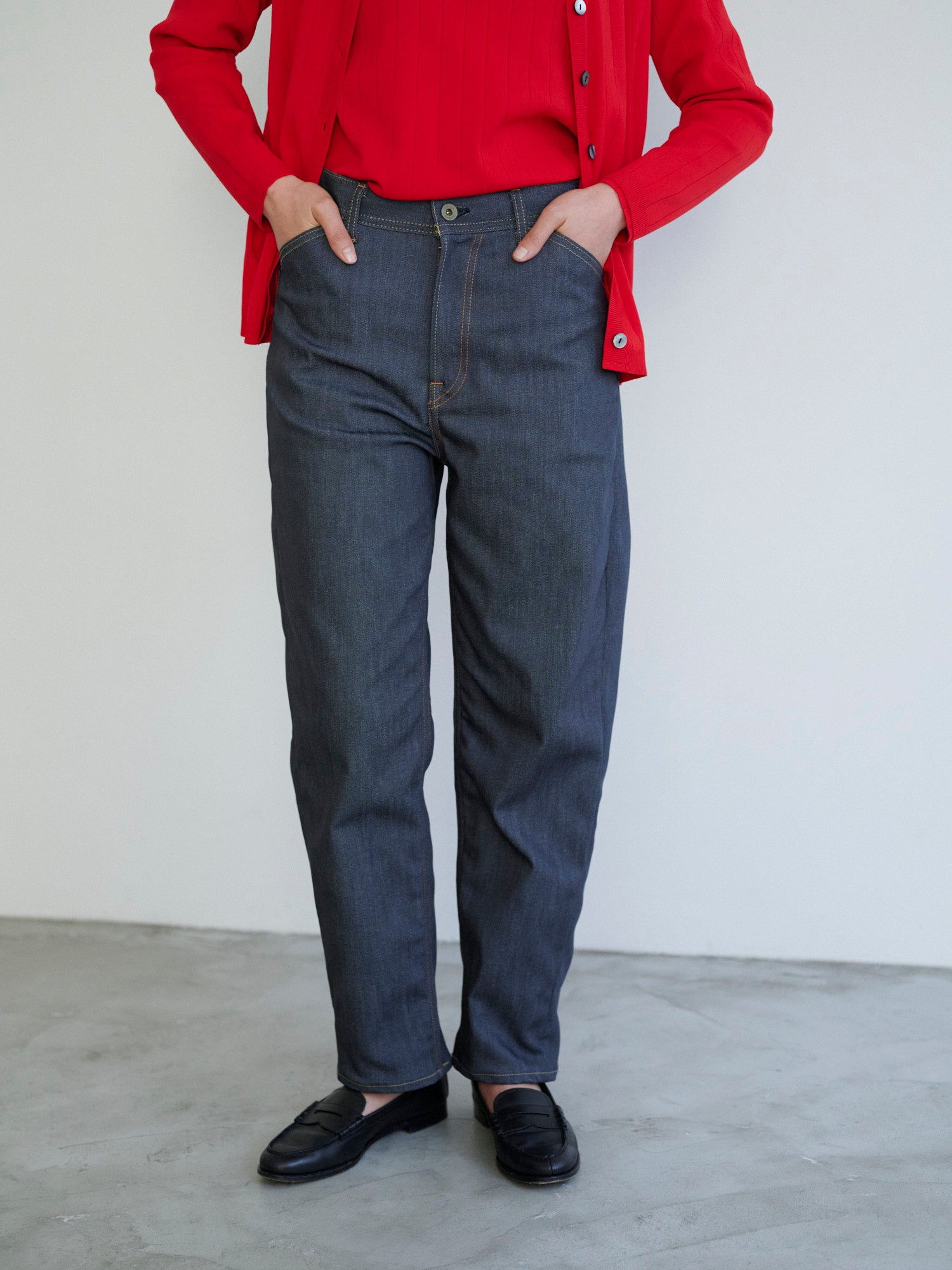 lelill レリル TECH STRAIGHT DENIM