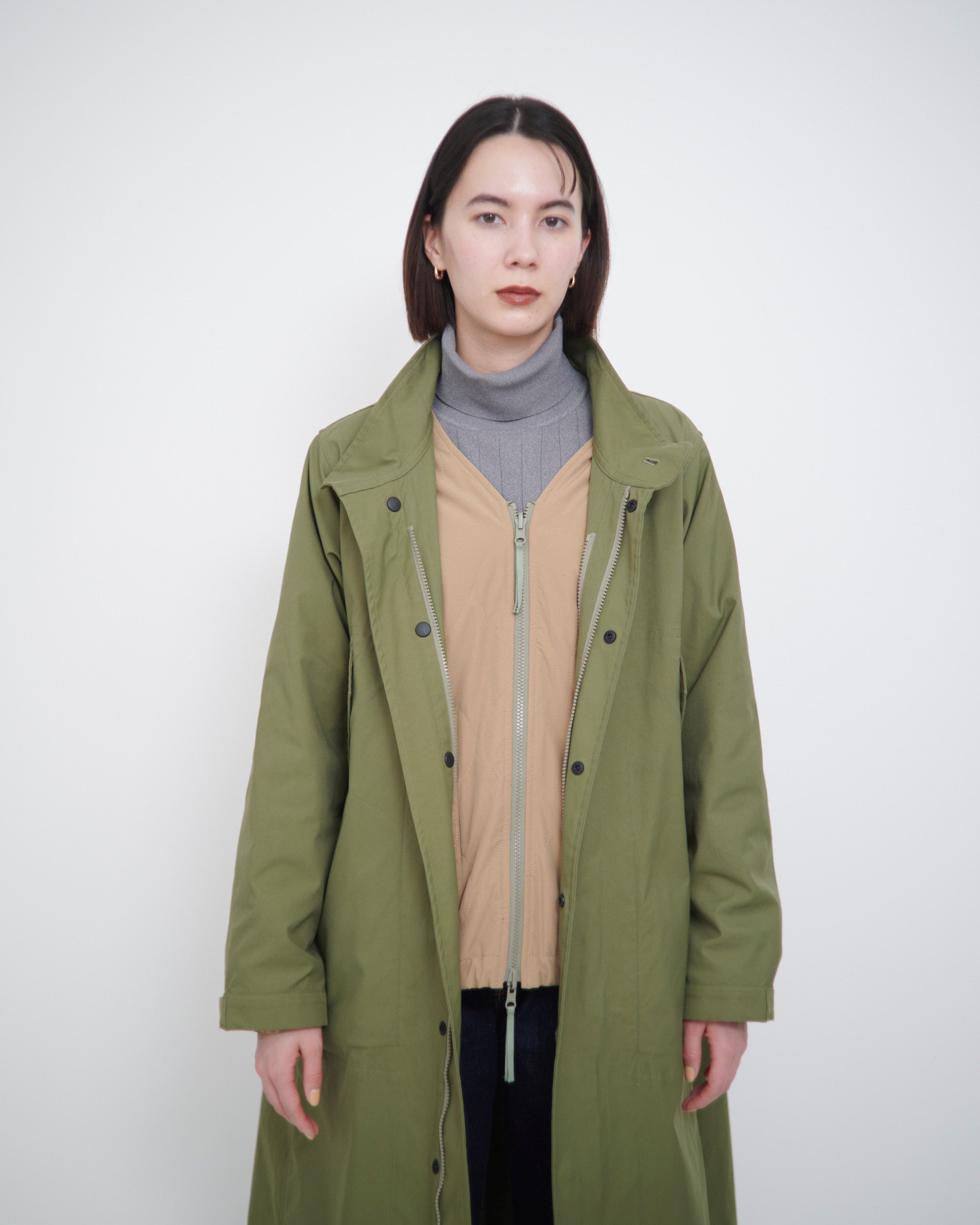 lelill レリル　4WAY バックタックモッズコート