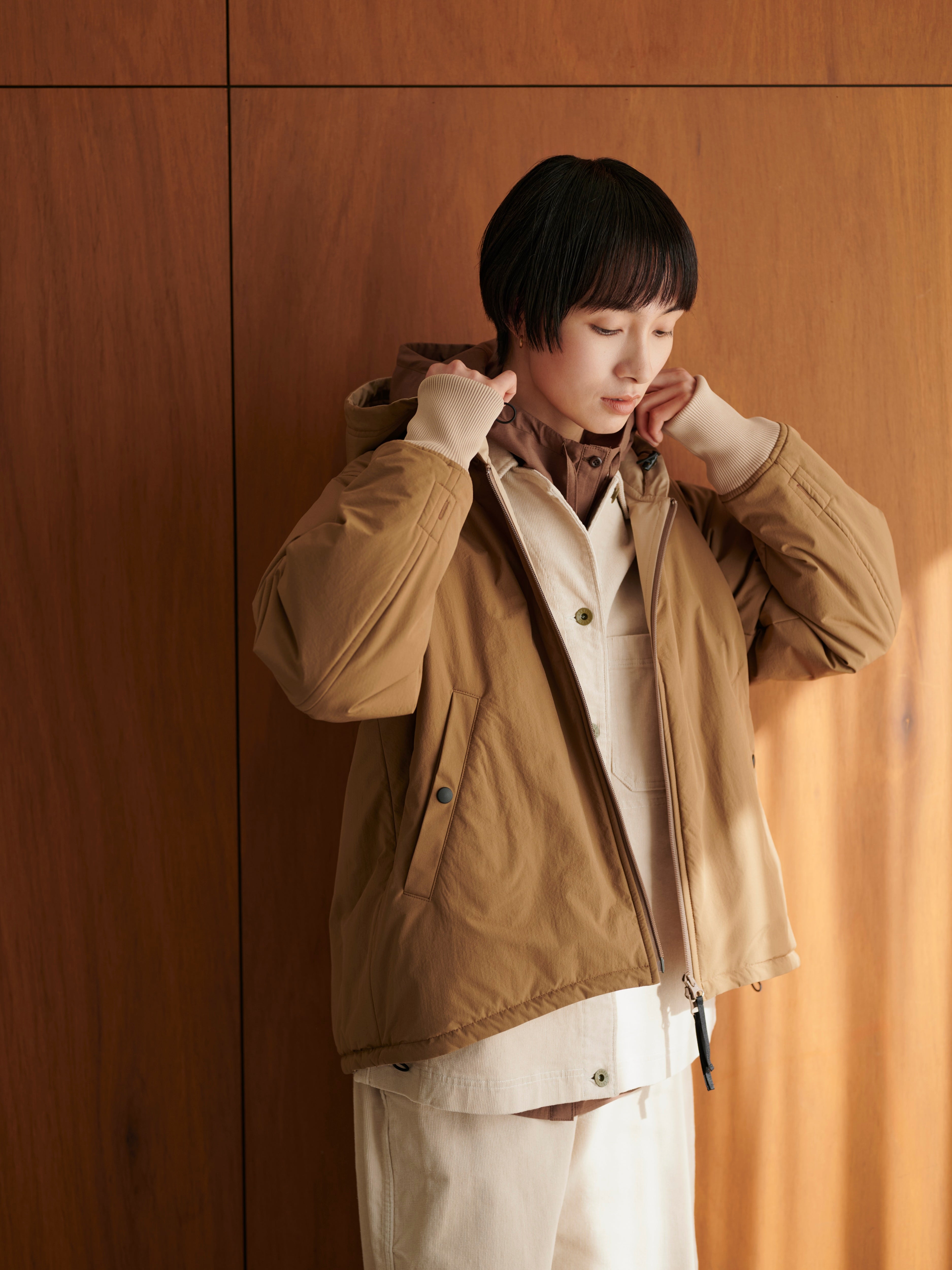 【PRE-ORDER｜9月下旬発送】lelill レリル  4WAY フーディータックコート