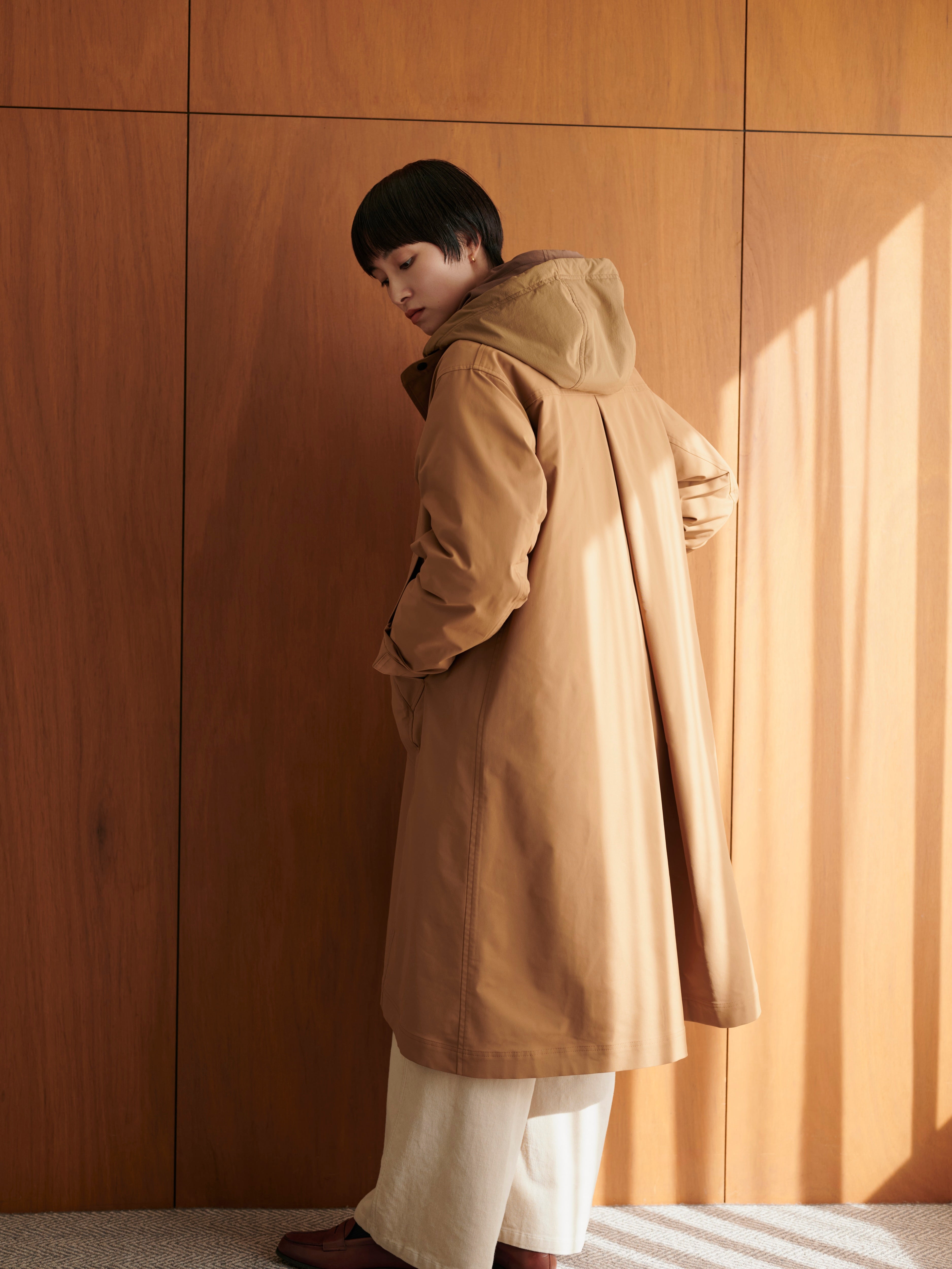 【PRE-ORDER｜9月下旬発送】lelill レリル  4WAY フーディータックコート